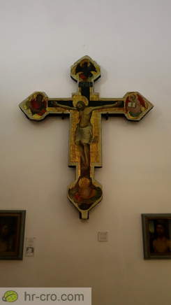 The altar crucifix (Blaz Jurjev Trogiran - Ston, 1428)