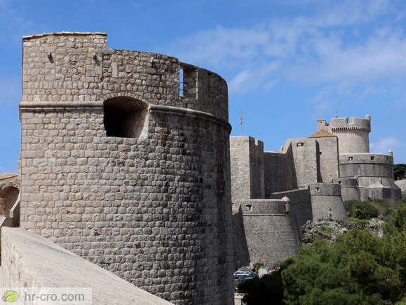 Trdnjave na severni strani Dubrovniškega obzidja