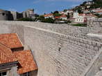 Dubrovniško mestno obzidje - Severna stran obzidja 