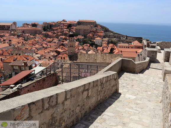 Dubrovniško mestno obzidje - Zahodna stran