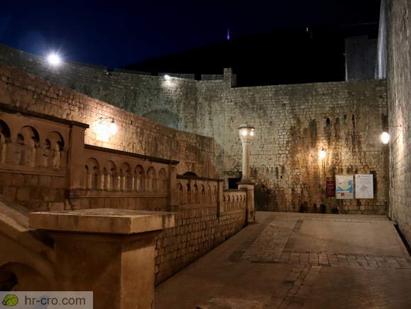 Ground plan of the former Pile fortress on the ground
