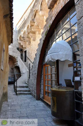 East entrance to the City Walls of Dubrovnik