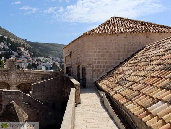 View of the access to the City Walls on the east side