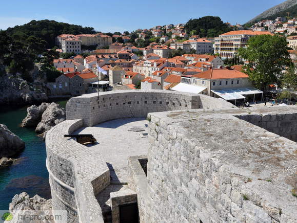 Fort Bokar and Dubrovnik-Pile in the background