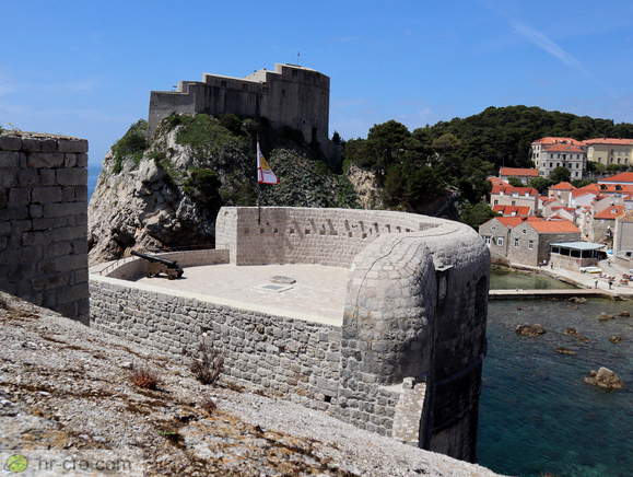 Fort Bokar with Fort Lovrijenac in the background