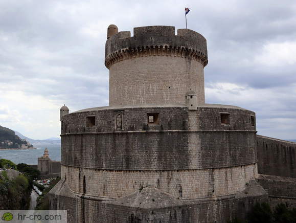 View of the Fort Minceta outside the City Walls