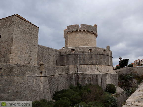 Dubrovnik - Fort Minceta and Tower of St. Barbara