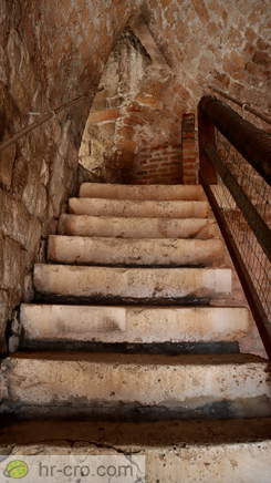 Upper part of the stairs