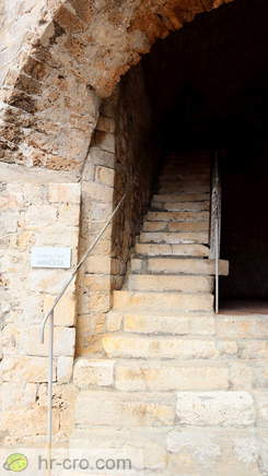 Stairs to the top of the Fort Minceta