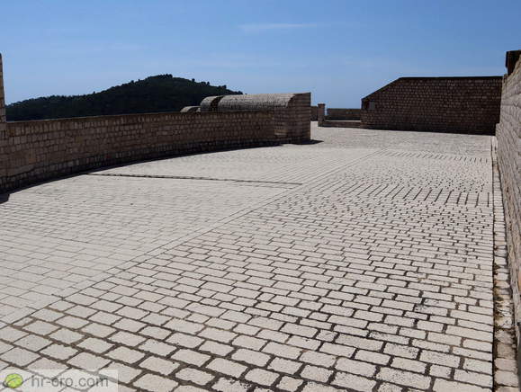 View on the top of the St. John's Fort