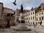 Dubrovnik - Statue von Ivan Gundulic - Kip Ivan Gundulić