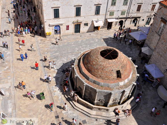 Big Onofrio's Fountain from the Dubrovnik City Walls
