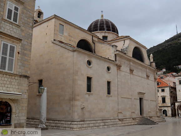 St. Blaise Church from the side and the back