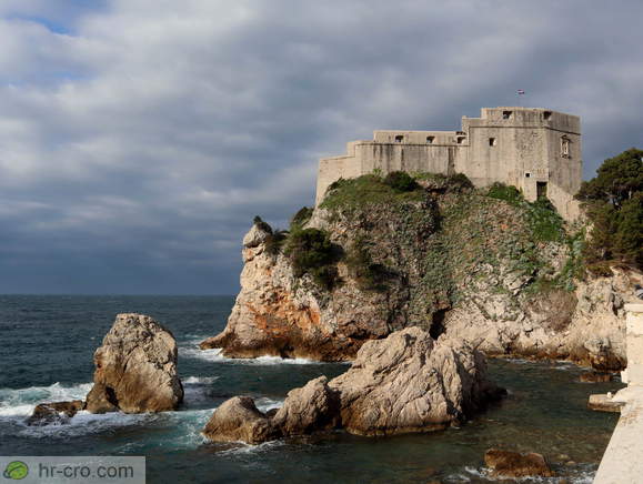 Fort Lovrijenac from Brsalje