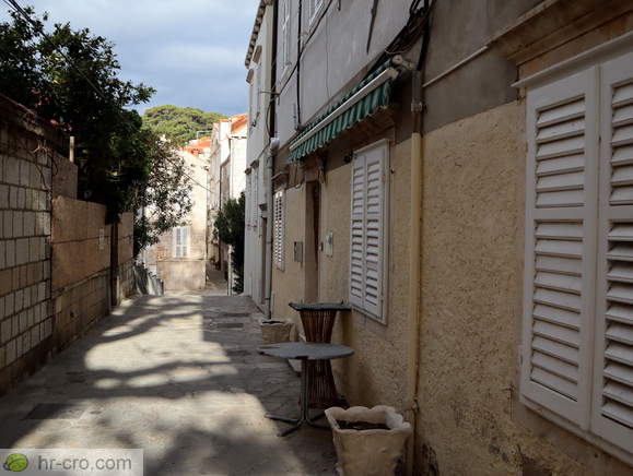 Festung Lovrijenac - Weg: Brsalje-Fort Lovrijenac