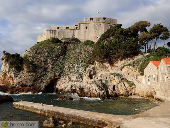 Festung Lovrijenac - Weg: Brsalje-Fort Lovrijenac