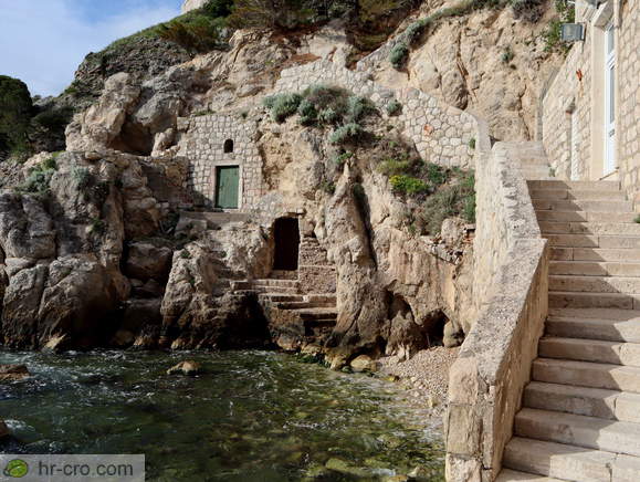 Festung Lovrijenac - Weg: Brsalje-Fort Lovrijenac