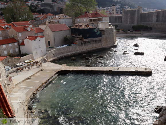 Festung Lovrijenac - Weg: Brsalje-Fort Lovrijenac