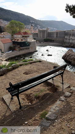 Festung Lovrijenac - Weg: Brsalje-Fort Lovrijenac