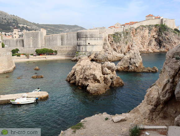 Festung Lovrijenac - Weg: Brsalje-Fort Lovrijenac