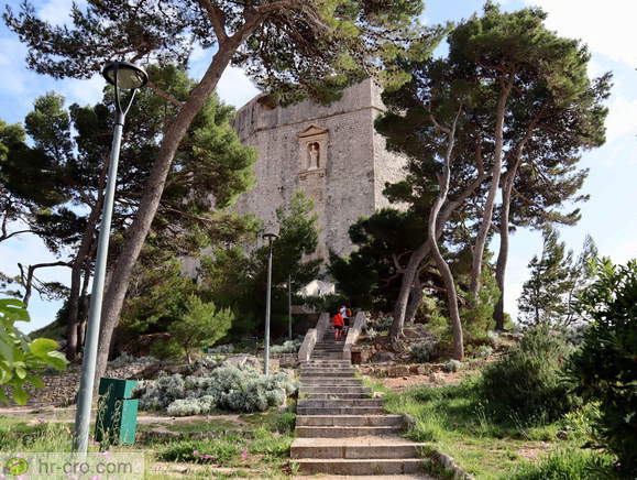 Festung Lovrijenac - Weg: Brsalje-Fort Lovrijenac