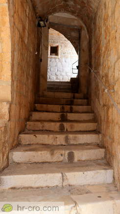 Stairs to the upper level