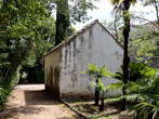 Kapelle des hl. Hieronymus - Rückseite der Kapelle am Gartenweg 