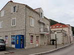 Slano - Stone houses along the main street in Slano 