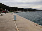 Slano - Uferpromenade und Yachthafen in der Bucht von Slano 