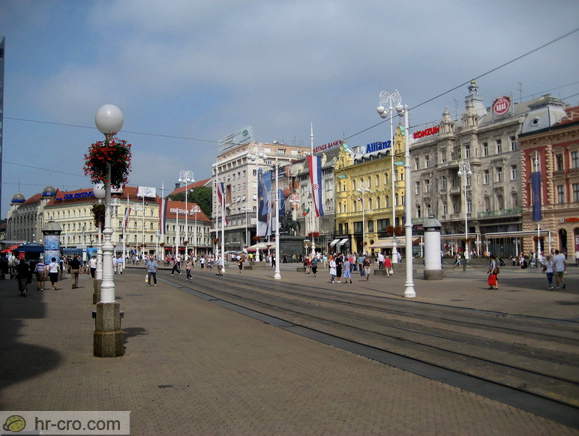 Zagreb - Ban Jelacic Platz