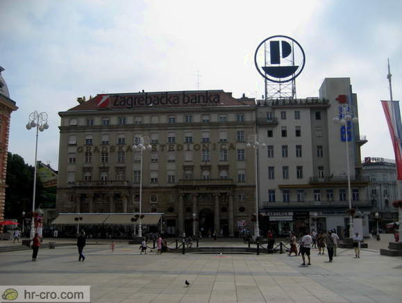 Zagreb - Ban Jelacic Platz