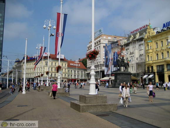 Zagreb - Ban Jelacic Platz