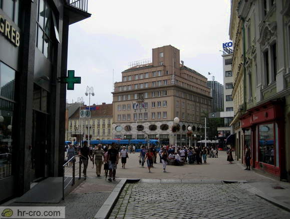 Zagreb - Ban Jelacic Platz
