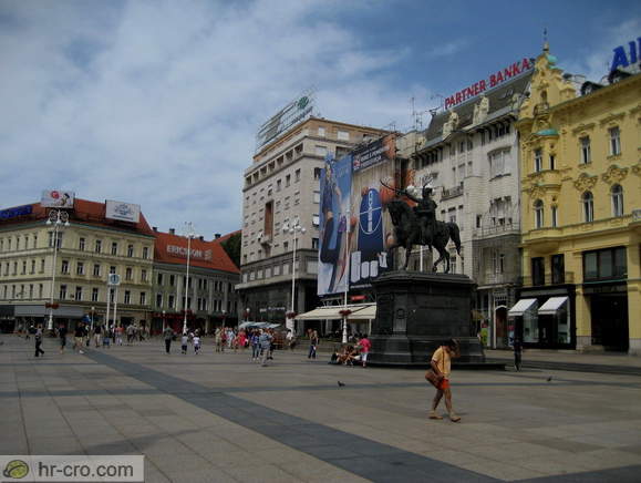 Zagreb - Ban Jelacic Platz