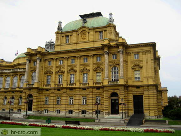 Zagreb - Croatian national theatre