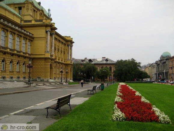 Zagreb - Croatian national theatre