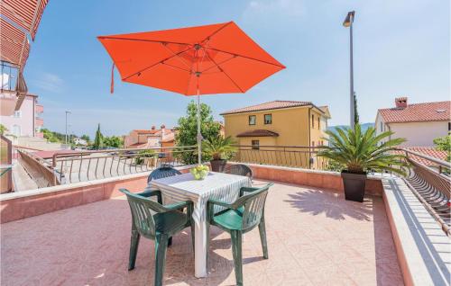 Gorgeous Apartment In Rabac With Kitchen