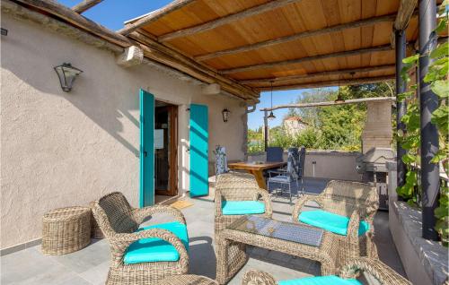 Awesome Home In Kornic With Kitchen