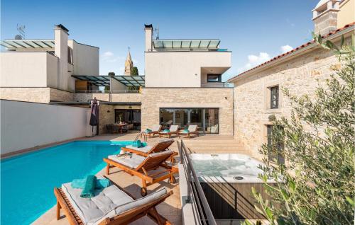 Nice Home In Valtura With Heated Swimming Pool