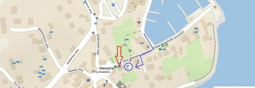 Nerezine CENTRUM apartmán pro 3 osoby
