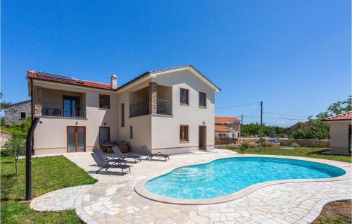 Stunning Home In Kras With Wifi