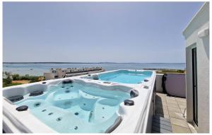 Awesome Home In Privlaka With Private Swimming Pool, Can Be Inside Or Outside