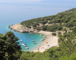 Apartment in Cres with sea view, balcony, air conditioning, Wi-Fi (4249-1)