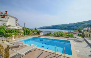 Beautiful Home In Rabac With House Sea View